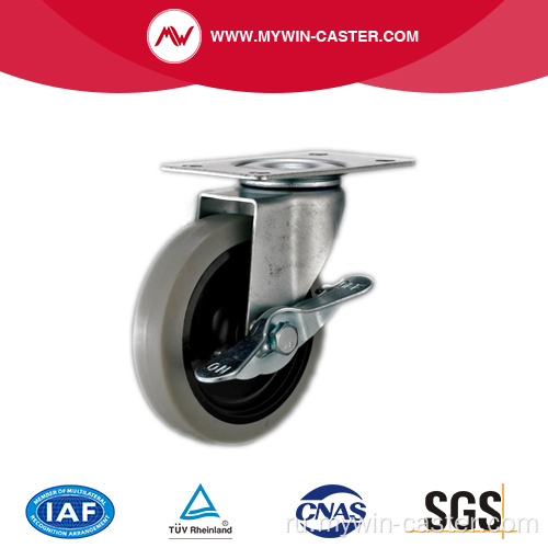 Тормозной TPR Light Duty Industrial Caster